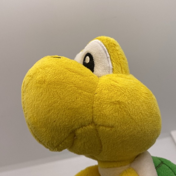 Super Mario Bros Plush Doll Koopa 7.5” Green Shell Stuffed Animal Toy - Picture 6 of 9